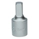 3/8 inch oil service bit socket for square socket screws, 8 mm - Oil service bit socket for square socket screws - 2