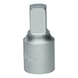3/8 inch oil service bit socket for square socket screws, 10 mm - Oil service bit socket for square socket screws - 2