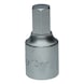 3/8 inch oil service bit socket for hexagon socket screws, 10 mm - Oil service bit socket for hexagon socket screws - 2
