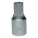 3/8 inch oil service bit socket for hexagon socket screws, 12 mm - Oil service bit socket for hexagon socket screws - 2