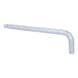 Ball-end hexagon socket angle pin wrench, long, 12 mm on hanger - Ball-end hexagon socket angle pin wrench, long - 2