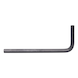 Hexagon socket angle pin wrench, phosphated, short, 4 mm - Hexagon socket angle pin wrench, phosphated, short - 3