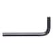 Hexagon socket angle pin wrench, phosphated, short, 8 mm - Hexagon socket angle pin wrench, phosphated, short - 3