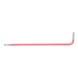 Ball-end TX L-shaped hex key, XL, T10, pink - TX angle pin wrench - 3