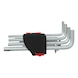 Hexagon socket hex key set, long, 10-piece - Socket wrench (set) - 3