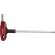 T-handle hexagon socket ball-end wrench, 10 mm on hanger - T-handle hexagon socket ball-end wrench - 2