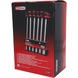 T-handle socket screwdriver set, 6-piece, 6-14 mm - Screwdriver set - 3