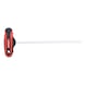 T-handle hex key, 4 mm, 180 mm on hanger - T-handle hexagon socket wrench - 2