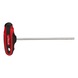 T-handle hex key, 5 mm, 185 mm on hanger - T-handle hexagon socket wrench - 2