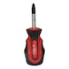 ERGOTORQUEplus screwdriver, short, PZ2 on hanger - ERGOTORQUEplus screwdriver, short - 3
