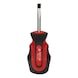 KS TOOLS ERGOTORQUEplus Schlitz-Schraubendreher, kurz, 5mm - ERGOTORQUEplus Schlitzschraubendreher - 3