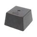 Rubber pad 16 for lifting platforms, 120 x 120 x 80 mm - Rubber pad for lifting platforms - 2