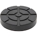 Rubber disc 23 for Ravaglioli / Werther lifting platforms, D: 123 mm - Rubber disc for lifting platforms - 2
