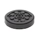 KS TOOLS Rubber disc 02 for MAHA lifting platforms, D: 120 mm - Rubber disc for lifting platforms - 3