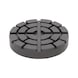 Rubber disc 10 for Ravaglioli / Sirio / Space lifting platforms, D: 130 mm - Rubber disc for lifting platforms - 3