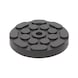 Rubber disc 12 for J.A. Becker / ATH / HOFMANN / Herrmann lifting platforms, D: 120 mm - Rubber disc for lifting platforms - 3