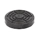 Rubber disc 14 for Ravaglioli lifting platforms, D: 100 mm - Rubber disc for lifting platforms - 3