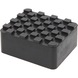 Rubber pad 18 for lifting platforms, 120 x 100 x 50 mm - Rubber pad for lifting platforms - 2