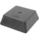Rubber pad 20 for lifting platforms, 150 x 150 x 50 mm - Rubber pad for lifting platforms - 2