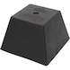 Rubber pad 21 for lifting platforms, 150 x 150 x 100 mm - Rubber pad for lifting platforms - 2