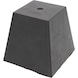 Rubber pad 22 for lifting platforms, 150 x 150 x 140 mm - Rubber pad for lifting platforms - 2