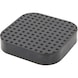 Rubber pad 01 Universal for manoeuvring jack, 120 x 120 x 25 mm - Shunting jack (hydraulic): individual parts - 2