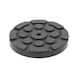 Rubber disc 38 for Herrmann lifting platforms, D: 130 mm - Rubber disc for lifting platforms - 2