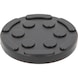 Rubber disc 43 for BEISSBARTH / Consul / Herrmann / Zippo lifting platforms, D: 135 mm - Rubber disc for lifting platforms - 2