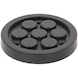 Rubber disc 49 for Zippo lifting platforms, D: 100 mm - Rubber disc for lifting platforms - 2