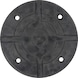 Rubber disc 53 for Slift / IMED lifting platforms, D: 155 mm - Rubber disc for lifting platforms - 3