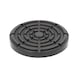 KS TOOLS Rubber disc 55 for Koni lifting platforms, D: 124 mm - Rubber disc for lifting platforms - 2