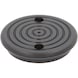 Rubber pad 57 for J.A. Becker lifting platforms, D: 115 mm - Rubber disc for lifting platforms - 2