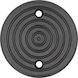 Rubber pad 57 for J.A. Becker lifting platforms, D: 115 mm - Rubber disc for lifting platforms - 3