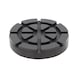 Rubber disc 61 for Cascos lifting platforms, D: 140 mm - Rubber disc for lifting platforms - 2