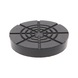 KS TOOLS Rubber pad 06 for AC manoeuvring jacks, D: 110 mm - Rubber pad for lifting platforms - 2