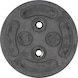 Rubber disc 64 for EVER ETERNAL lifting platforms, D: 130 mm - Rubber disc for lifting platforms - 3