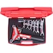 KS TOOLS Ratchet one-handed bending set 10-22 mm, 7-piece - Bender - 3