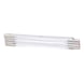 KS TOOLS Wooden folding rule, white, 2 m - Folding rules - 2