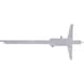 Depth caliper with measuring pin, 0-150 mm - Depth calipers - 3