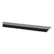 KS TOOLS Precision ruler, 400 mm - Precision hairline ruler - 3