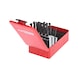 HSS-R twist drill bit set, sheet steel cassette, 25 pieces, 1-13 mm - HSS-R twist drill set - 2