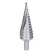 HSS step drill, D: 4–30 mm, 14 steps - HSS step drill bit - 3