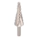 KS TOOLS HSS step drill, D: 6–20 mm, 8 steps - HSS step drill bit - 3