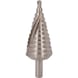 HSS Co 5-step drill bit, D: 6-37 mm, 12 steps - HSS Co 5 step drill - 3