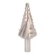 KS TOOLS HSS Co 5-step drill bit, D: 6-30.5 mm, 9 steps - HSS Co 5 step drill - 3