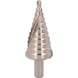 HSS Co 5-step drill bit, D: 6-36 mm, 11 steps - HSS Co 5 step drill - 3