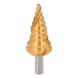 HSS-TiN step drill, D: 6–30.5 mm, 9 steps - HSS-TiN step drill - 3