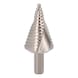 HSS step drill bit, extra short, D: 4-30 mm, 14 steps - HSS step drill extra short - 3