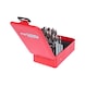 HSS-G twist drill bit set, sheet steel cassette, 25 pieces 1-13 mm - HSS-G twist drill set - 2