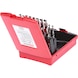 HSS-G twist drill set, plastic case, 19-piece 1-10 mm - HSS-G twist drill set - 3